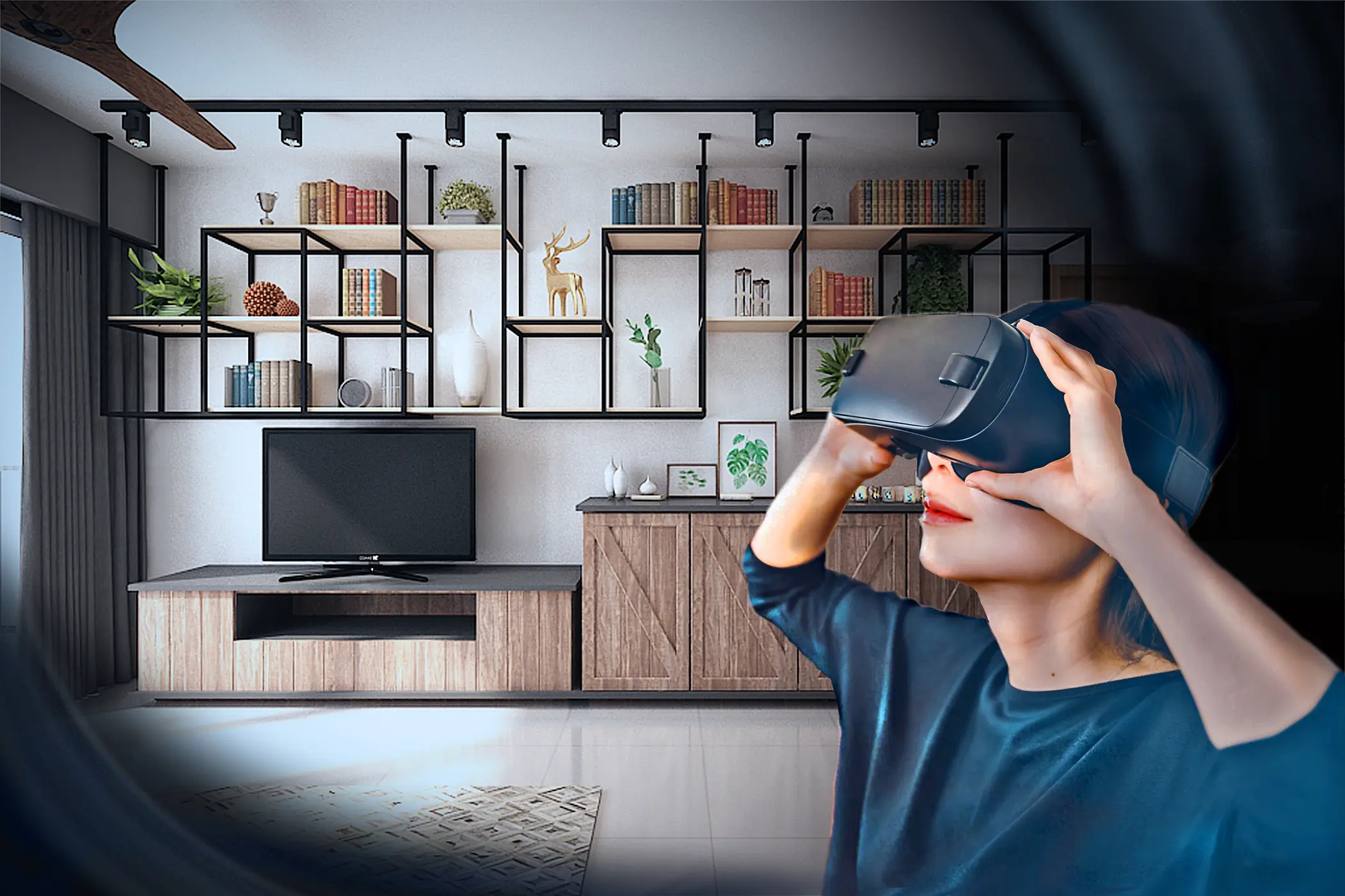 ứng dụng công nghệ VR trong thiết kế nội thất