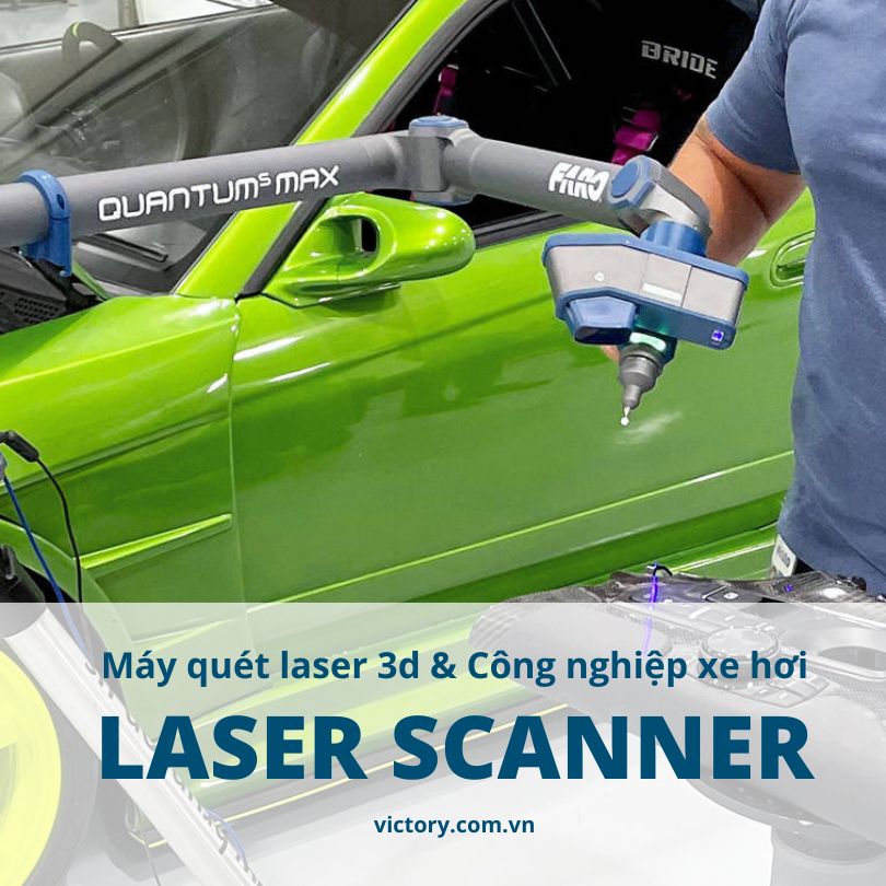 máy quét laser 3d FARO và công nghiệp xe ô tô