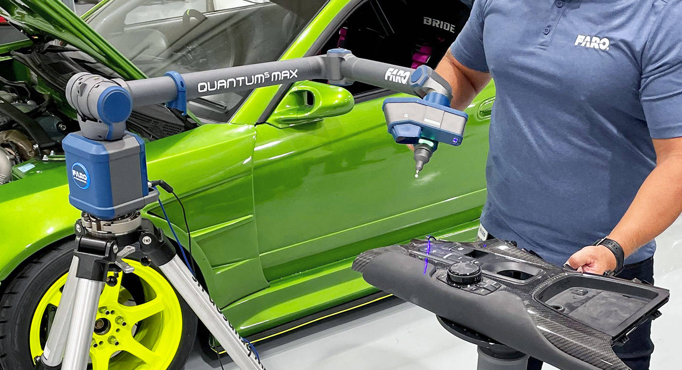 những ưu điểm và ứng dụng của máy quét laser FARO trong công nghiệp ô tô