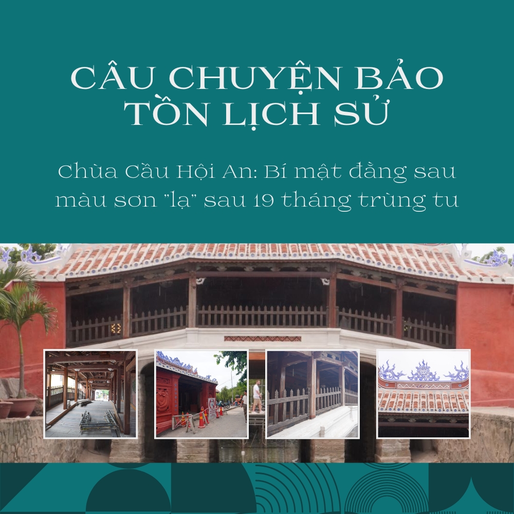 Bảo tồn lịch sử cầu chùa Hội An