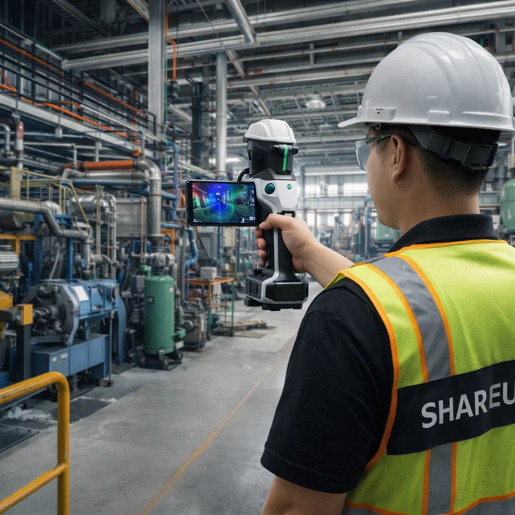 Máy quét LiDAR cầm tay cho quét 3D hiện trạng và Scan To BIM
